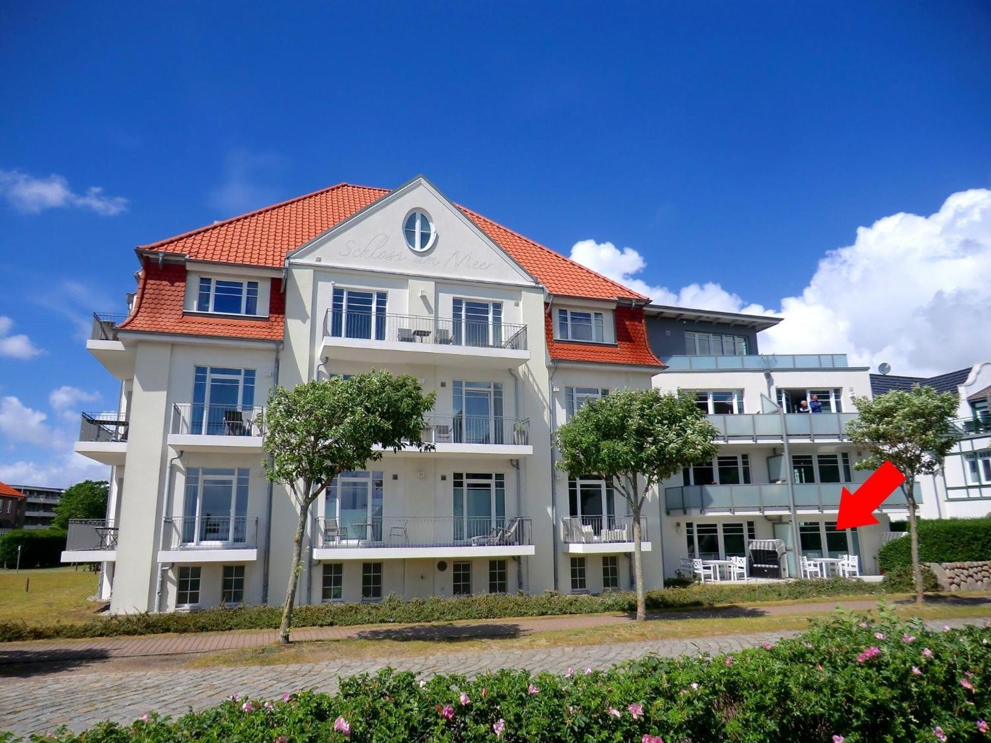 דירות Wyk auf Föhr Schloss Am Meer - Whg3 Grosse Terrasse Mit Meerblick מראה חיצוני תמונה